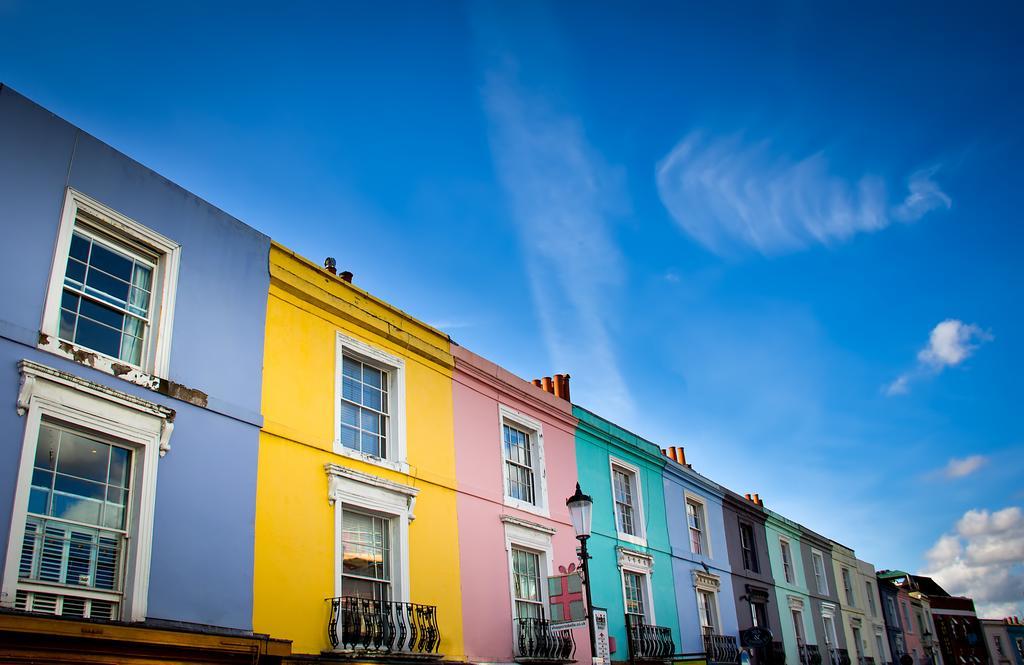 Portobello Apt With Floor-To-Ceiling Views Londra Exterior foto