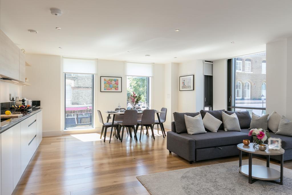 Portobello Apt With Floor-To-Ceiling Views Londra Exterior foto